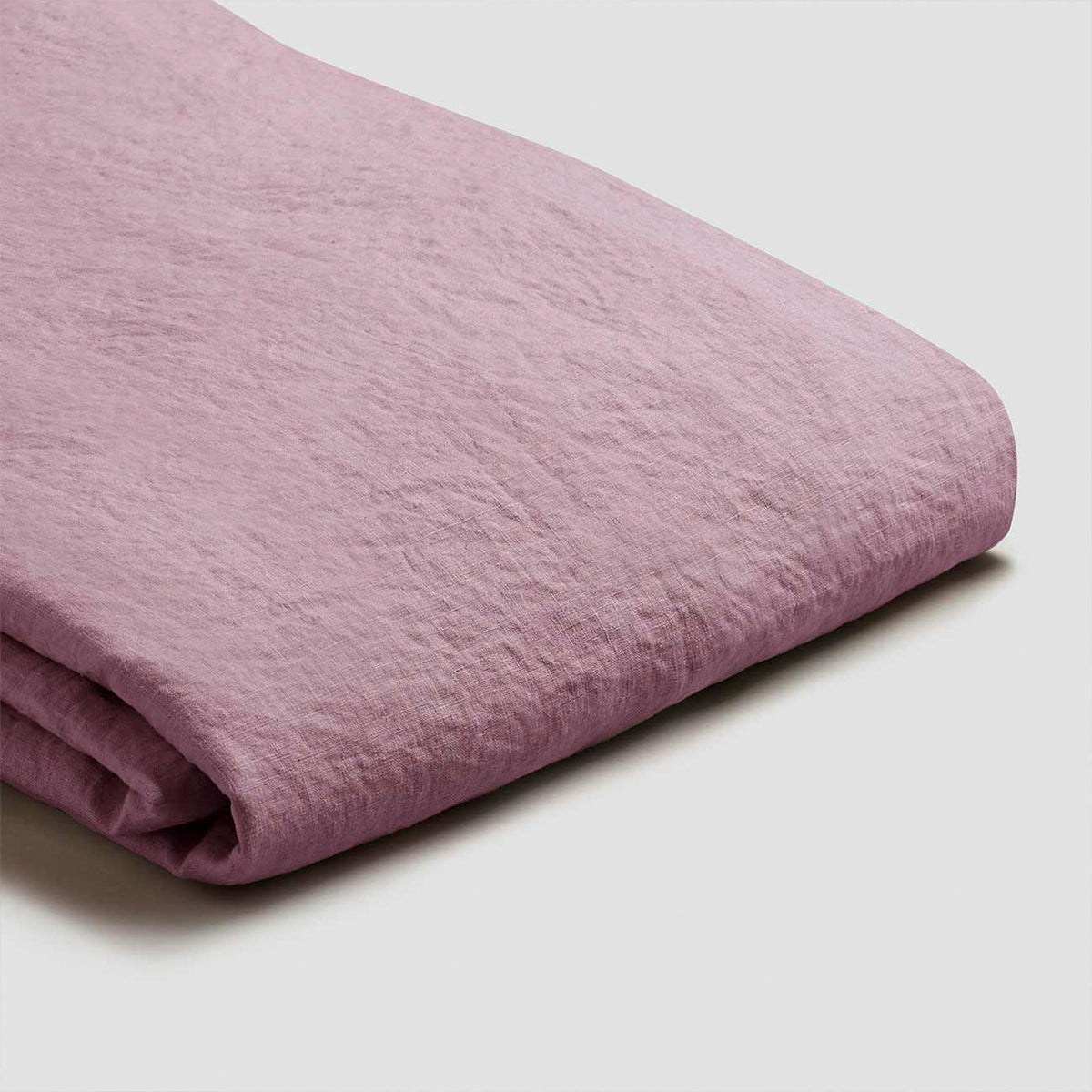 Raspberry 100% Linen Duvet Cover - Piglet in Bed US