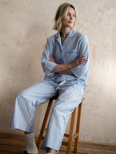 Favorite Stripe Cotton Pajama Set