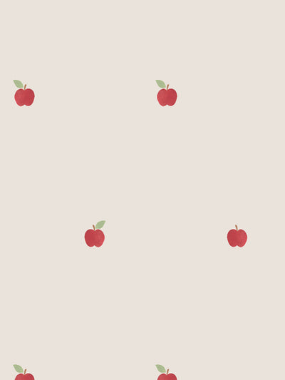 Cream Apples Wallpaper