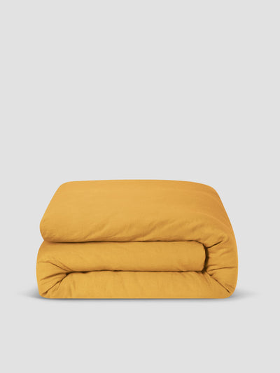 Honey 100% Linen Duvet Cover