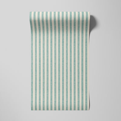 Wasabi Pembroke Stripe Wallpaper