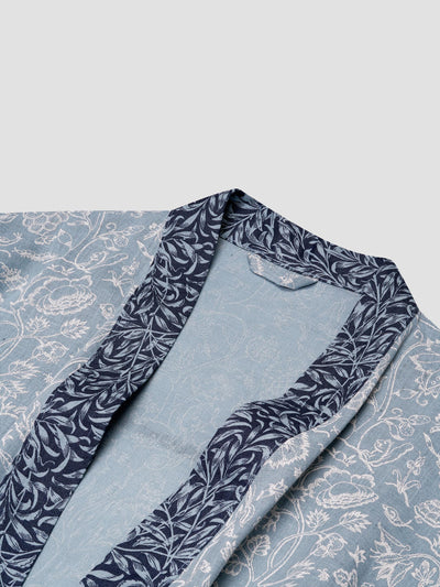 River Wandle Middlemore Linen Robe