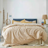 Ochre Seersucker Stripe Cotton Bundle