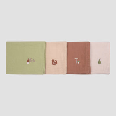 Multi Cotton Gauze Muslin Squares