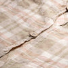 Taupe Plaid Linen Bundle