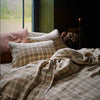 Taupe Plaid Linen Bundle
