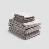 Natural Plaid Linen Bundle