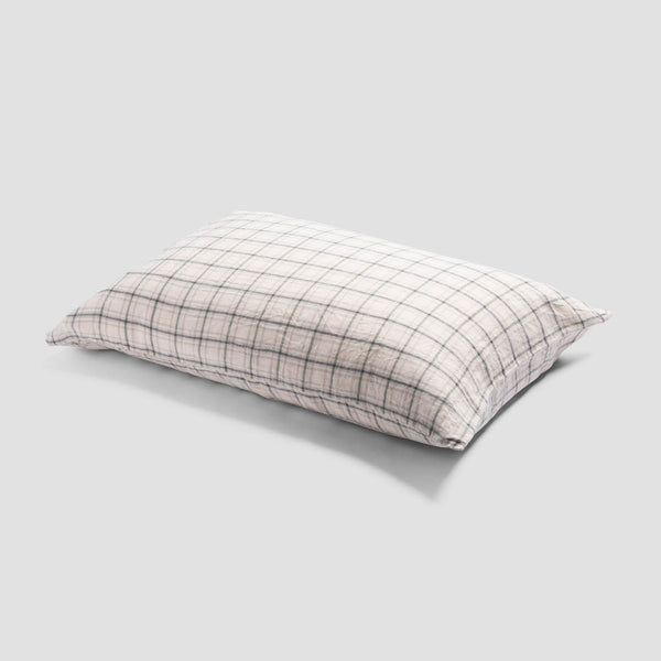 Natural Plaid Linen Bundle
