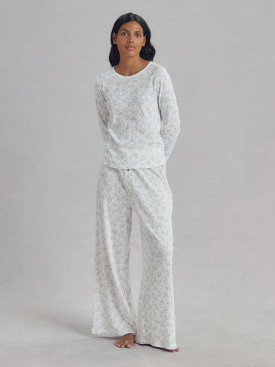 Spring Sprig Pointelle Pants