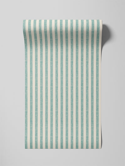 Wasabi Pembroke Stripe Wallpaper