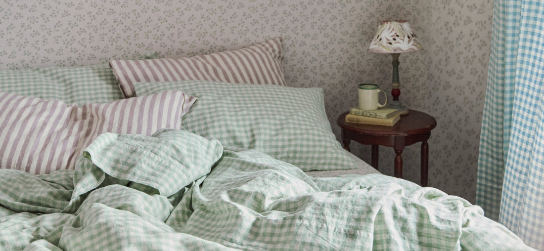 Easy Ways to Style Gingham Bedding