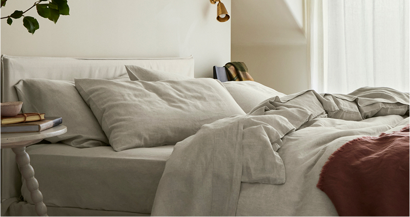 Linen Blend Bedding