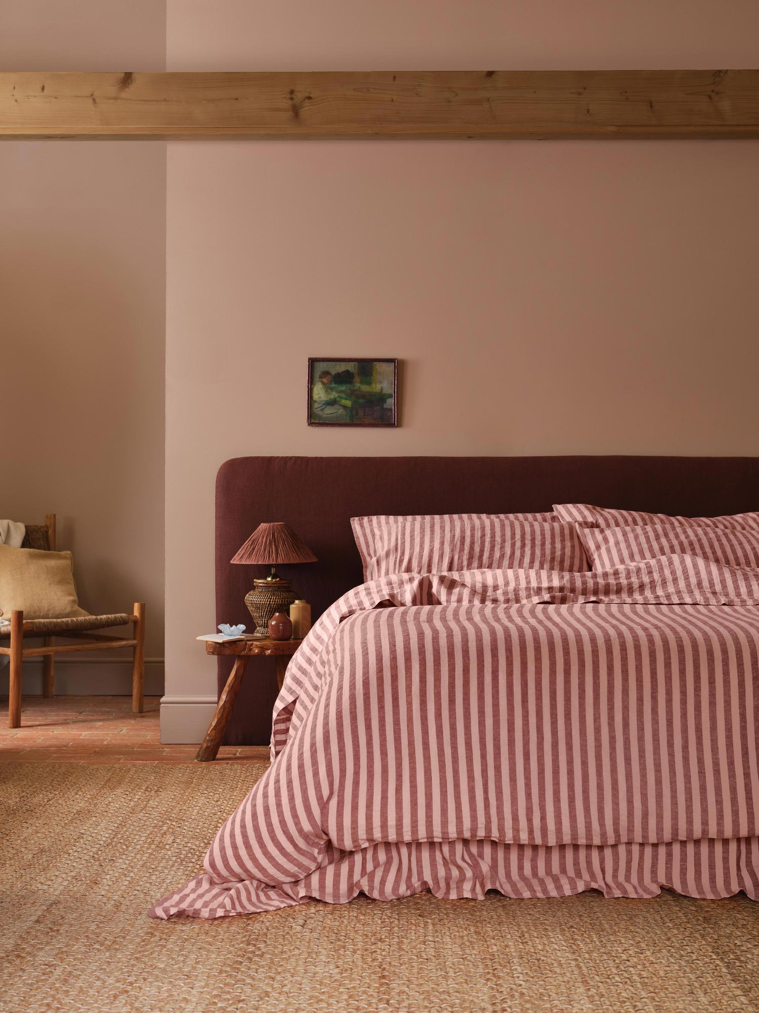 Rhubarb & Rose Pembroke Stripe