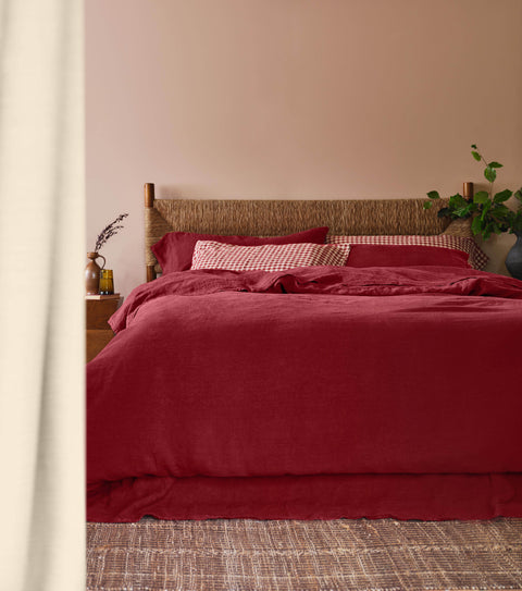 Red & Purple Bedding