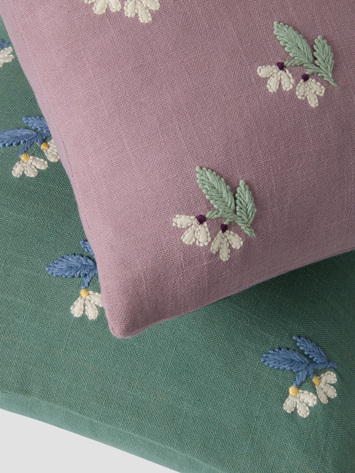 Embroidered Filled Cushions