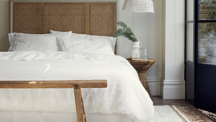 White Linen Bedding