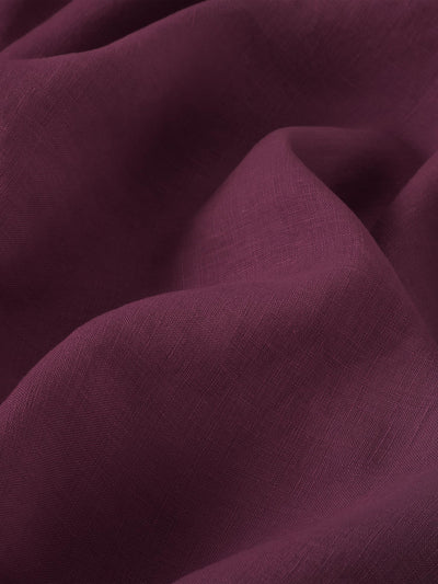 Berry Linen Blend Flat Sheet