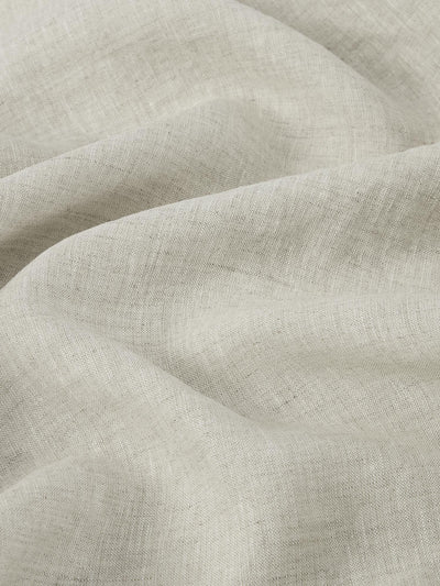 Oatmeal 100% Linen Fitted Sheet - Piglet in Bed US