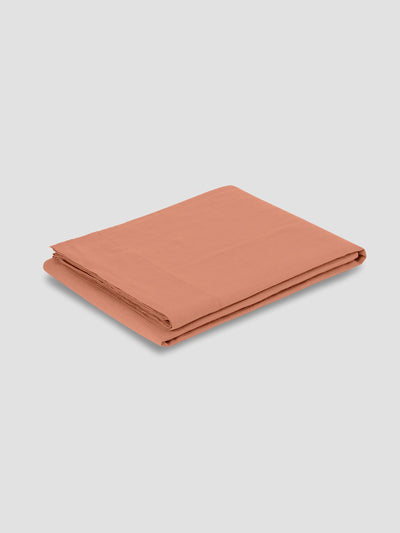Warm Clay Linen Blend Flat Sheet - alternate image