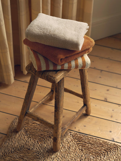 Russet Yellow Fringe Edge Cotton Towels - alternate image