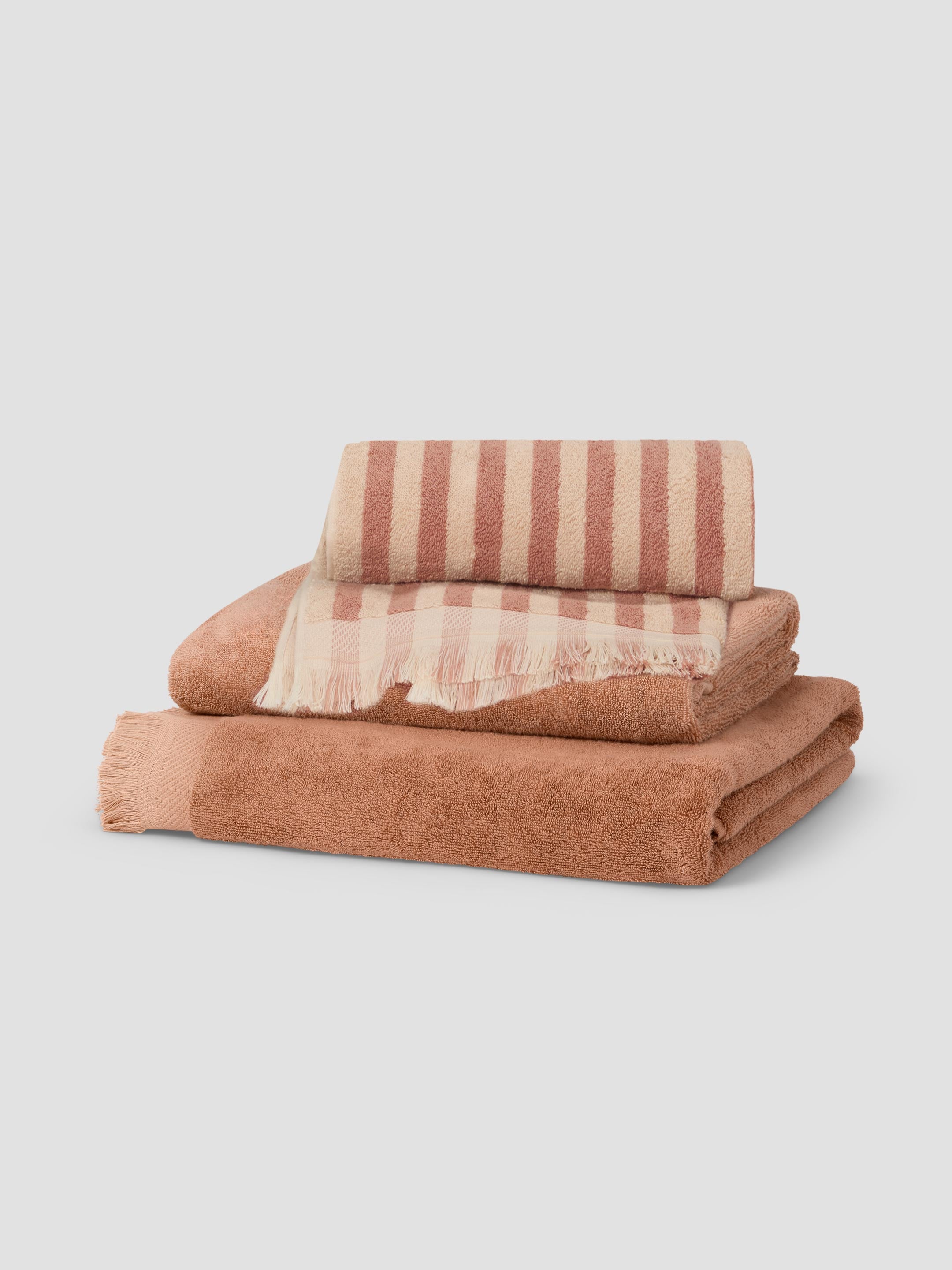 Sand Shell Cotton Towel Duo