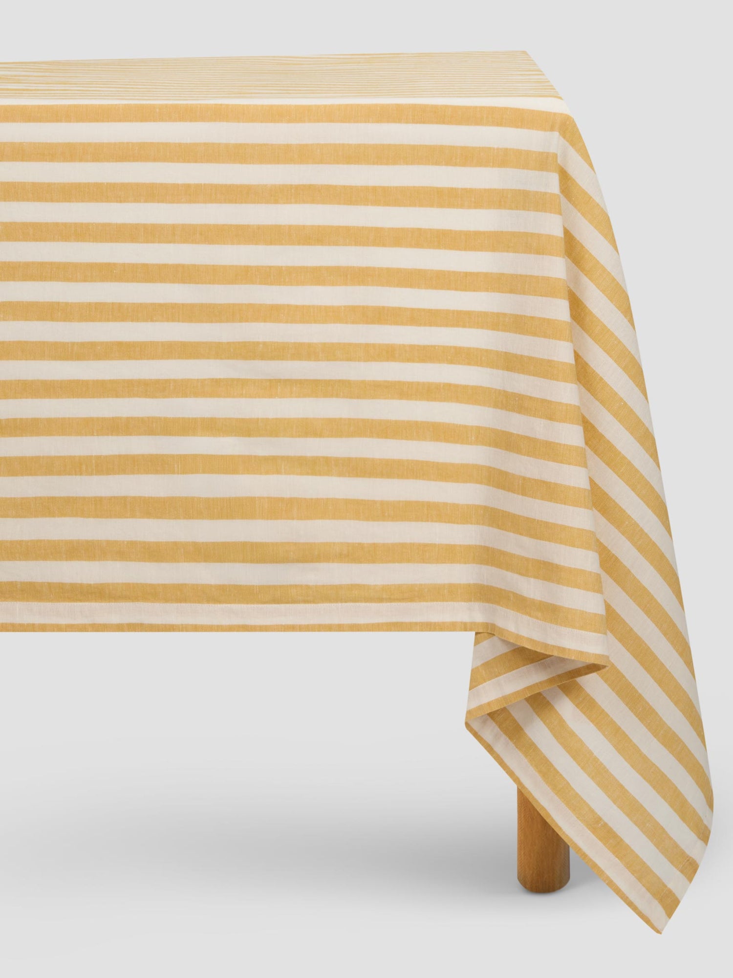 Honey Pembroke Stripe Table Linens