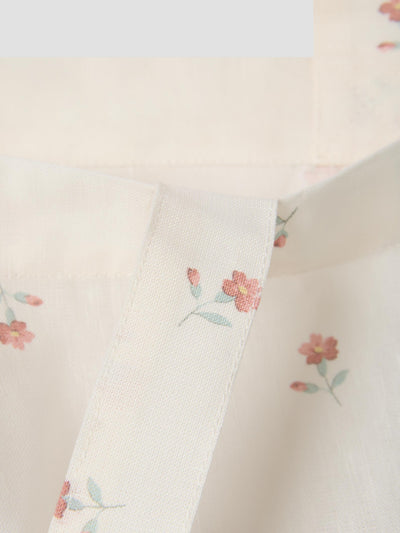 Pearl Posy Bud Linen Blend Tote Bag - alternate image
