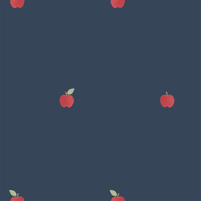 Moonlit Blue Apple Wallpaper