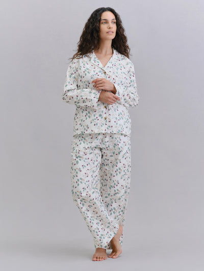 Blackberry Bramble Cotton Pants Set