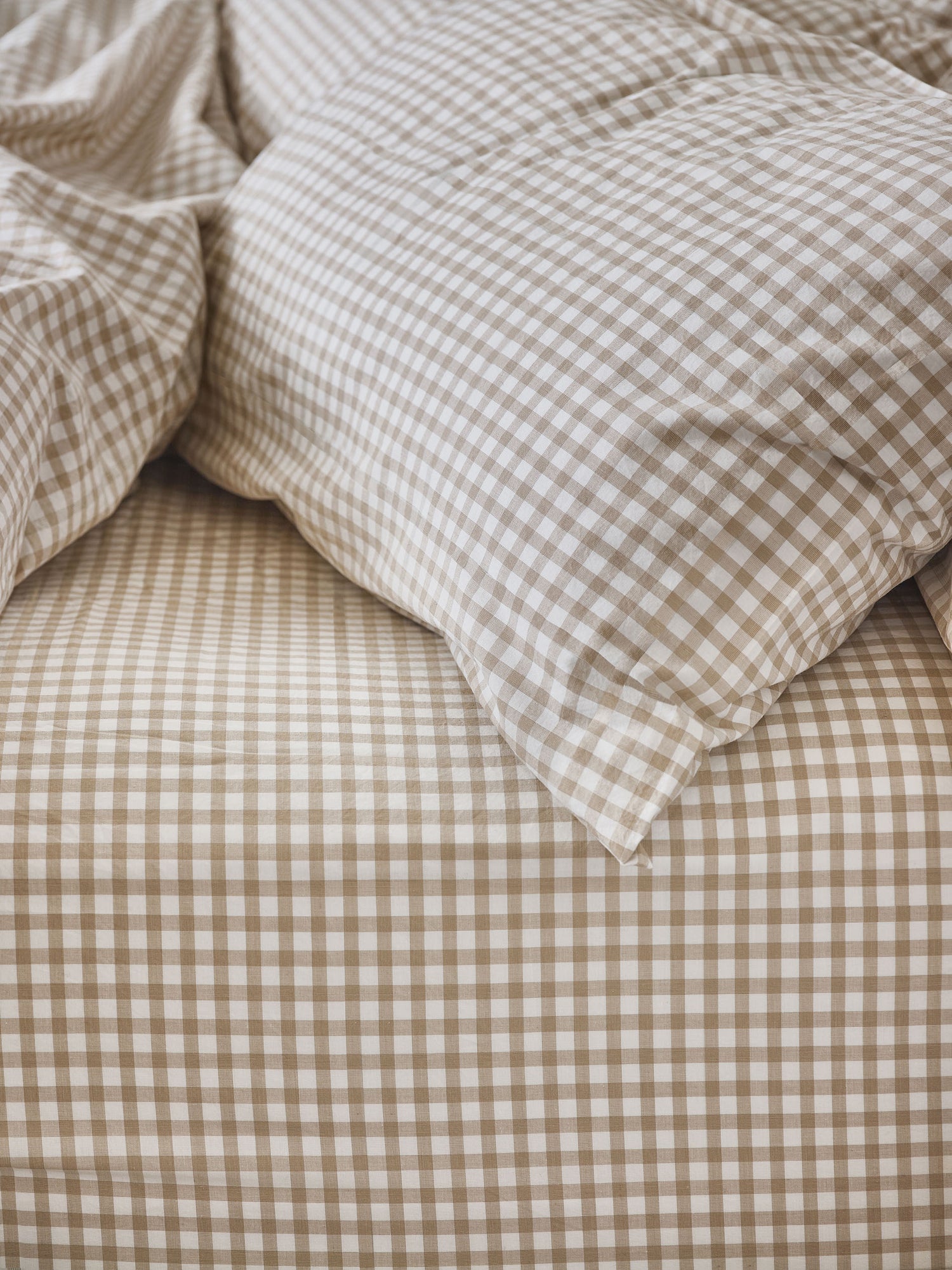 Cafe Au Lait Gingham