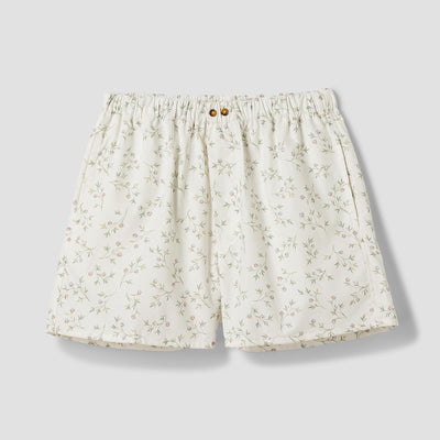 Spring Sprig Floral Cotton Boxer Shorts