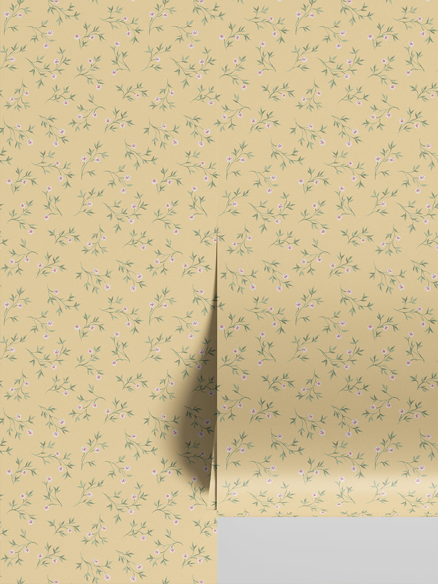 Floral Pattern Wallpaper