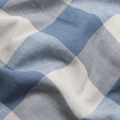 Blueberry Emsworth Plaid Linen Blend Pillowcase (Pair) - alternate image