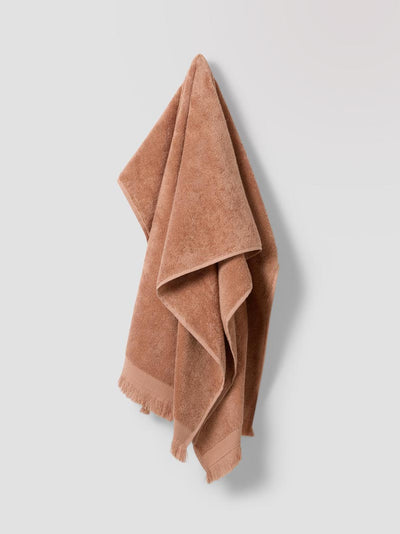 Sand Shell Fringe Edge Cotton Towels