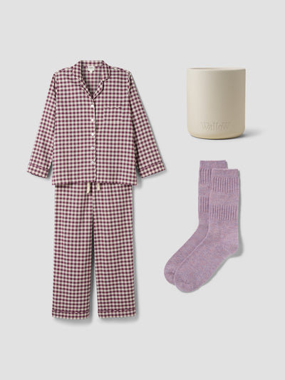 Luxury Coziness: Berry Lovely Linen PJ Bundle