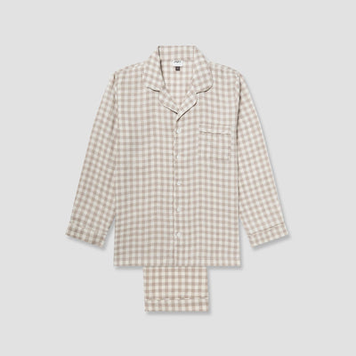 Men's Mushroom Gingham Pajama Set - alternate image