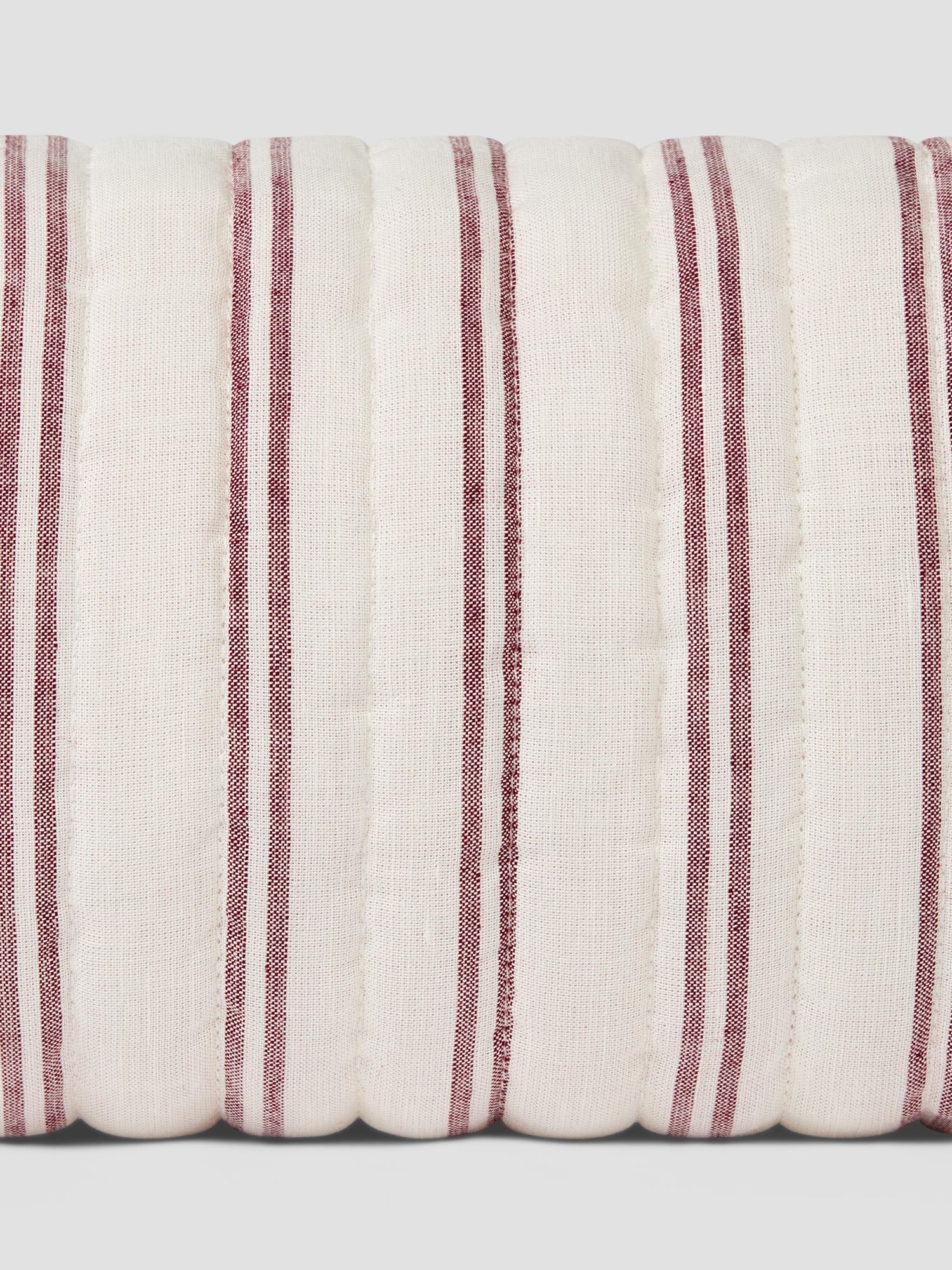 Rhubarb Kemptown Stripe Linen Blend Wash Bag - Piglet in Bed US