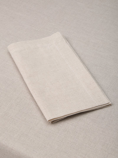 Oatmeal Linen Blend Napkins Set of 4