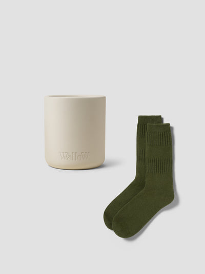 Botanical Green Perfect Piglet Stocking Fillers: Cosy