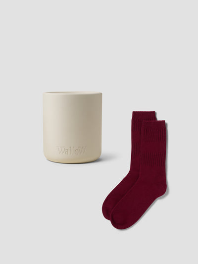 Rhubarb Red Perfect Piglet Stocking Fillers: Cosy