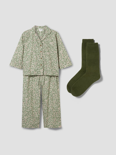 Morris & Co Oak Cosy Cotton PJ Bundle