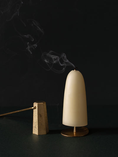 Mother's Milk Beeswax Stubby Candles Set of 2 - alternate image