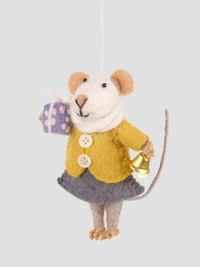 Mouse Felt Bauble