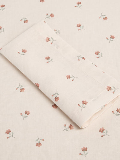 Pearl Posy Bud Linen Blend Napkin Set of 4