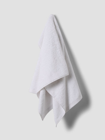 White Organic Cotton Towels - alternate image