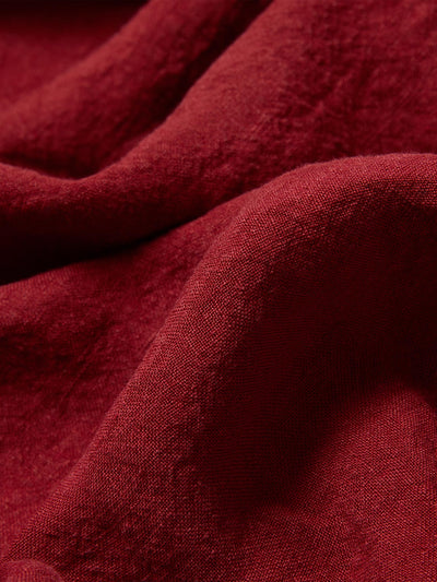 Rhubarb Linen Blend Pillowcase (Pair)