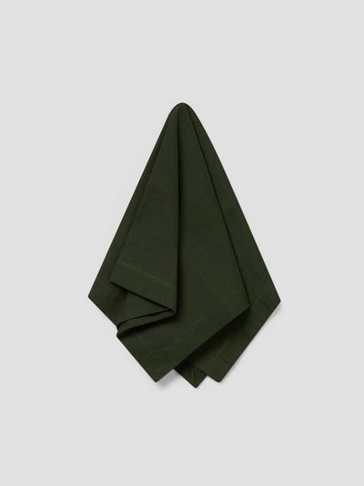 Fern Green Linen Blend Napkins Set of 4 - alternate image