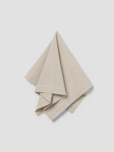 Oatmeal Linen Blend Napkins Set of 4 - alternate image