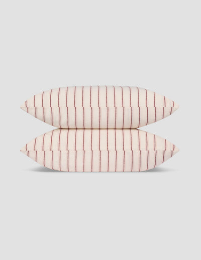 Pearl Walderton Stripe 100% Linen Pillowcases (Pair) - alternate image