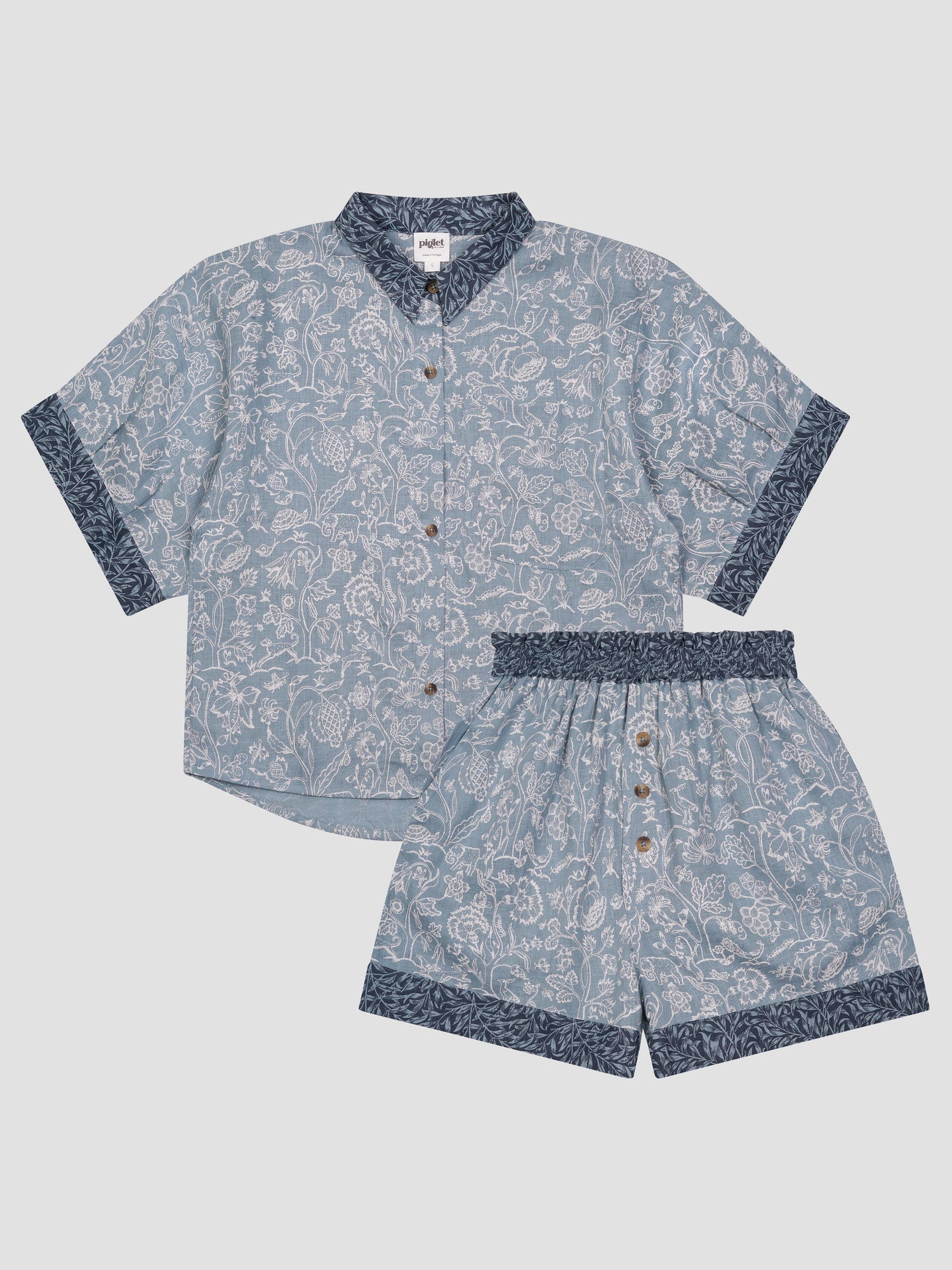 Morris & Co. Linen Shorts Sets